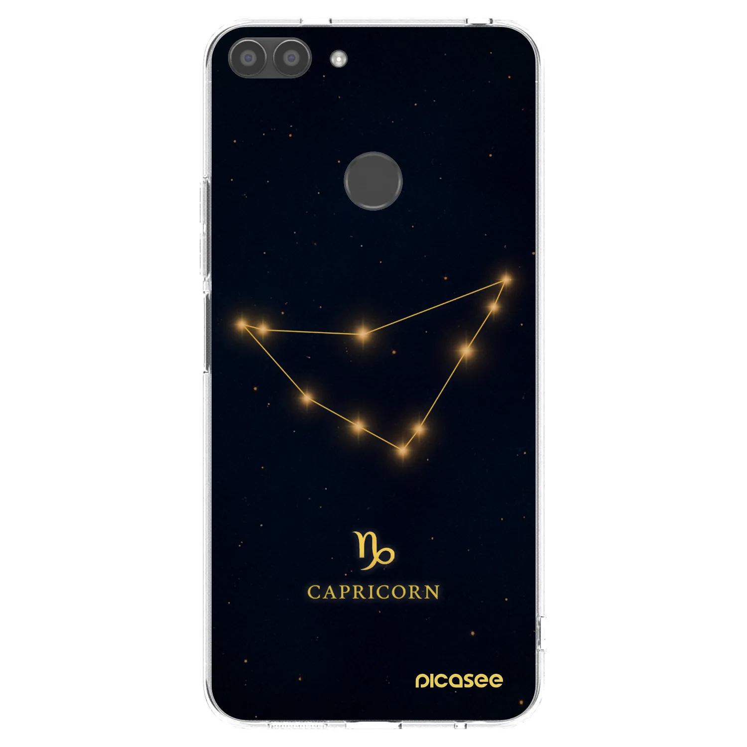 Picasee silikonska prozirna maskica za Huawei P Smart - CAPRICORN