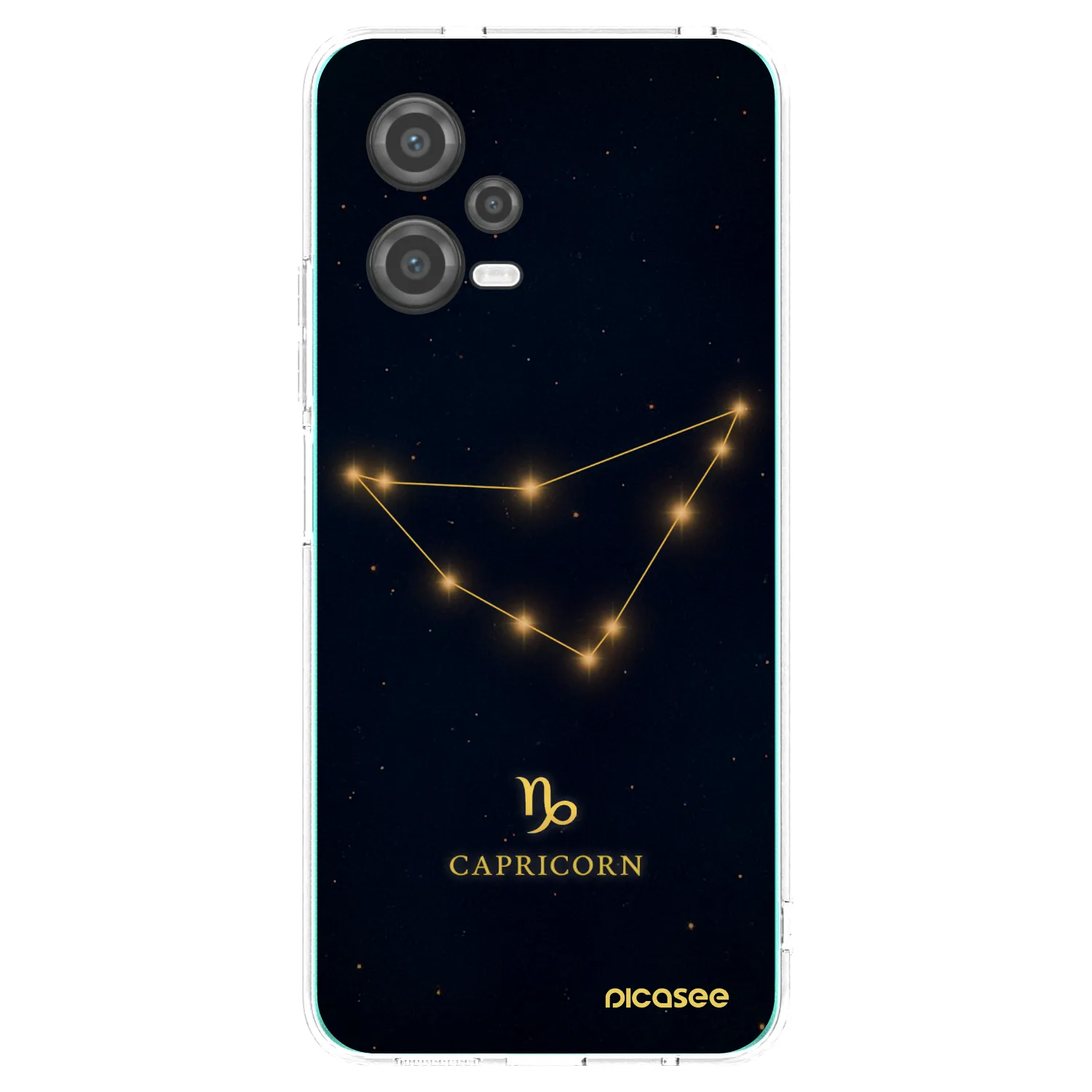 Picasee silikonska prozirna maskica za Xiaomi Poco X5 - CAPRICORN