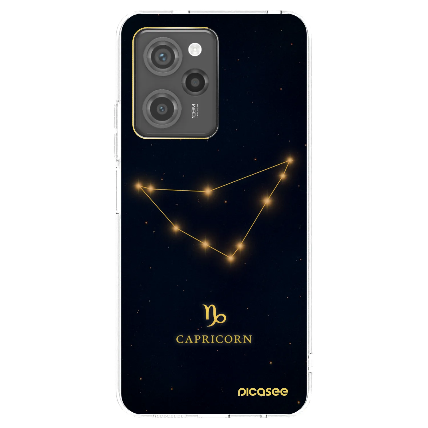 Picasee silikonska prozirna maskica za Xiaomi Poco X5 Pro - CAPRICORN