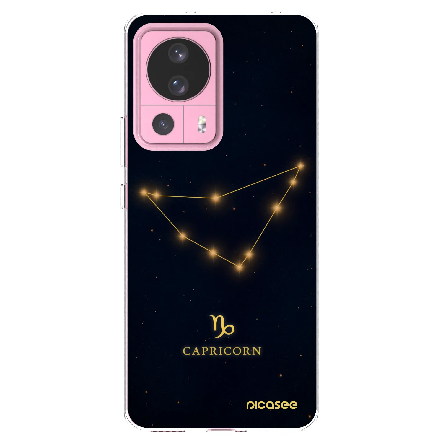 Picasee silikonska prozirna maskica za Xiaomi 13 Lite - CAPRICORN