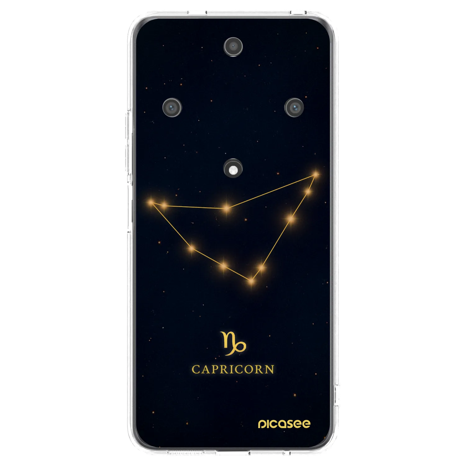 Picasee silikonska prozirna maskica za Honor Magic5 Lite 5G - CAPRICORN