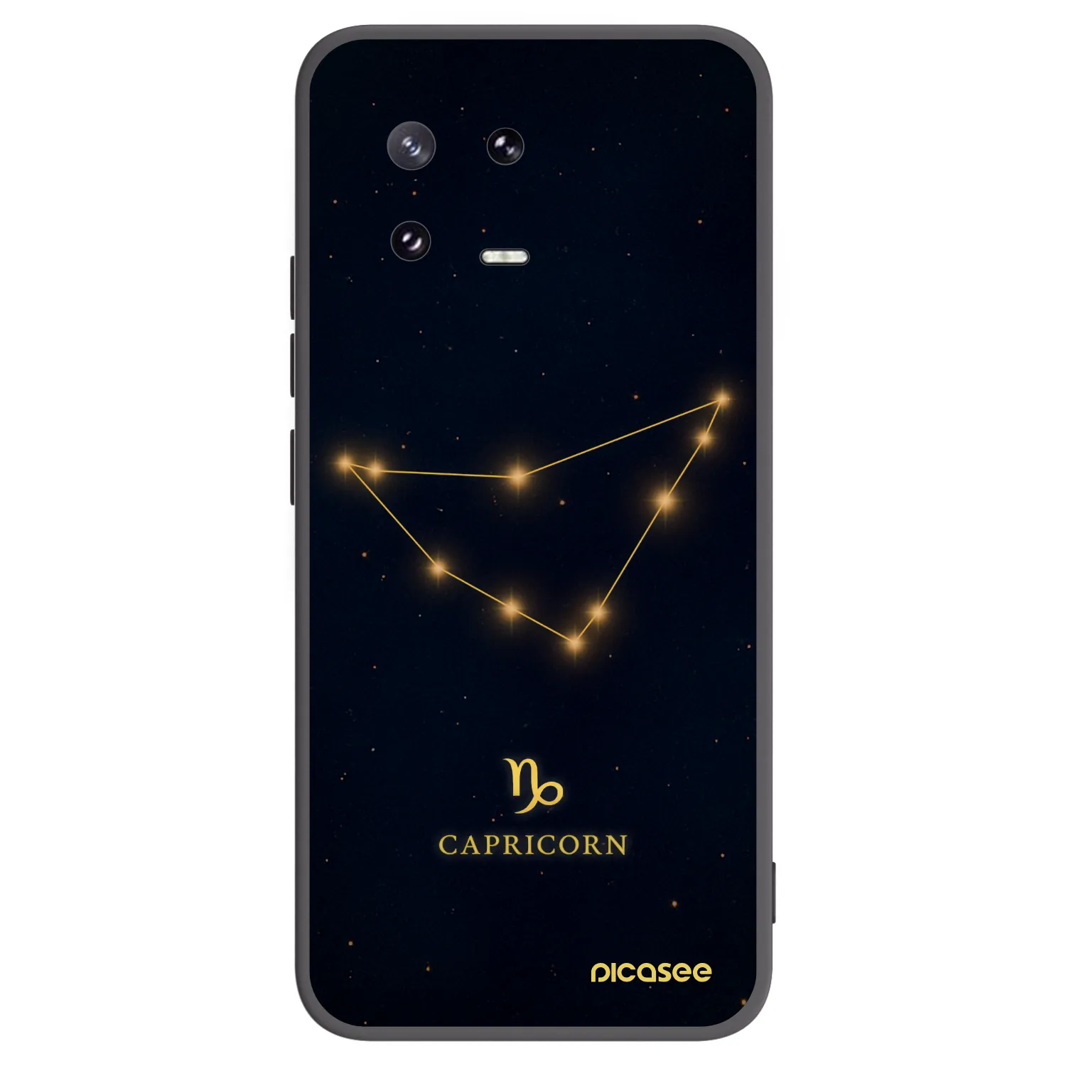 Picasee crna silikonska maskica za Xiaomi 13 Pro - CAPRICORN