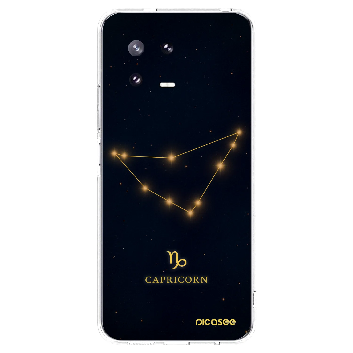 Picasee silikonska prozirna maskica za Xiaomi 13 Pro - CAPRICORN