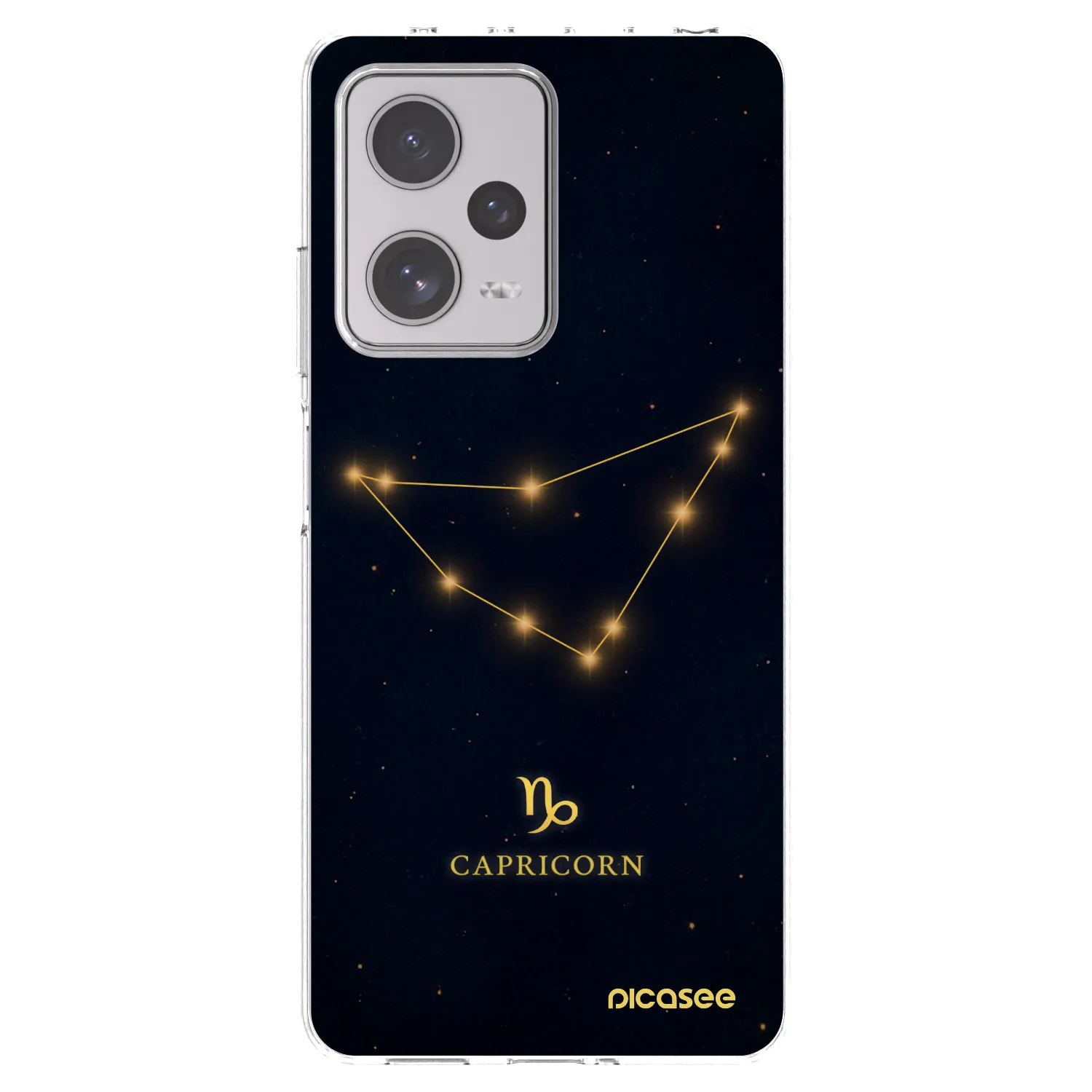 Picasee silikonska prozirna maskica za Xiaomi Redmi Note 12 Pro+ 5G - CAPRICORN