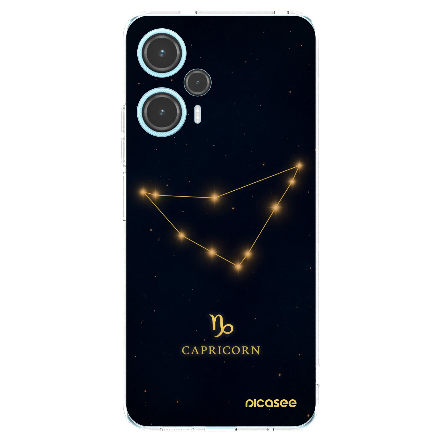 Picasee silikonska prozirna maskica za Xiaomi Poco F5 - CAPRICORN