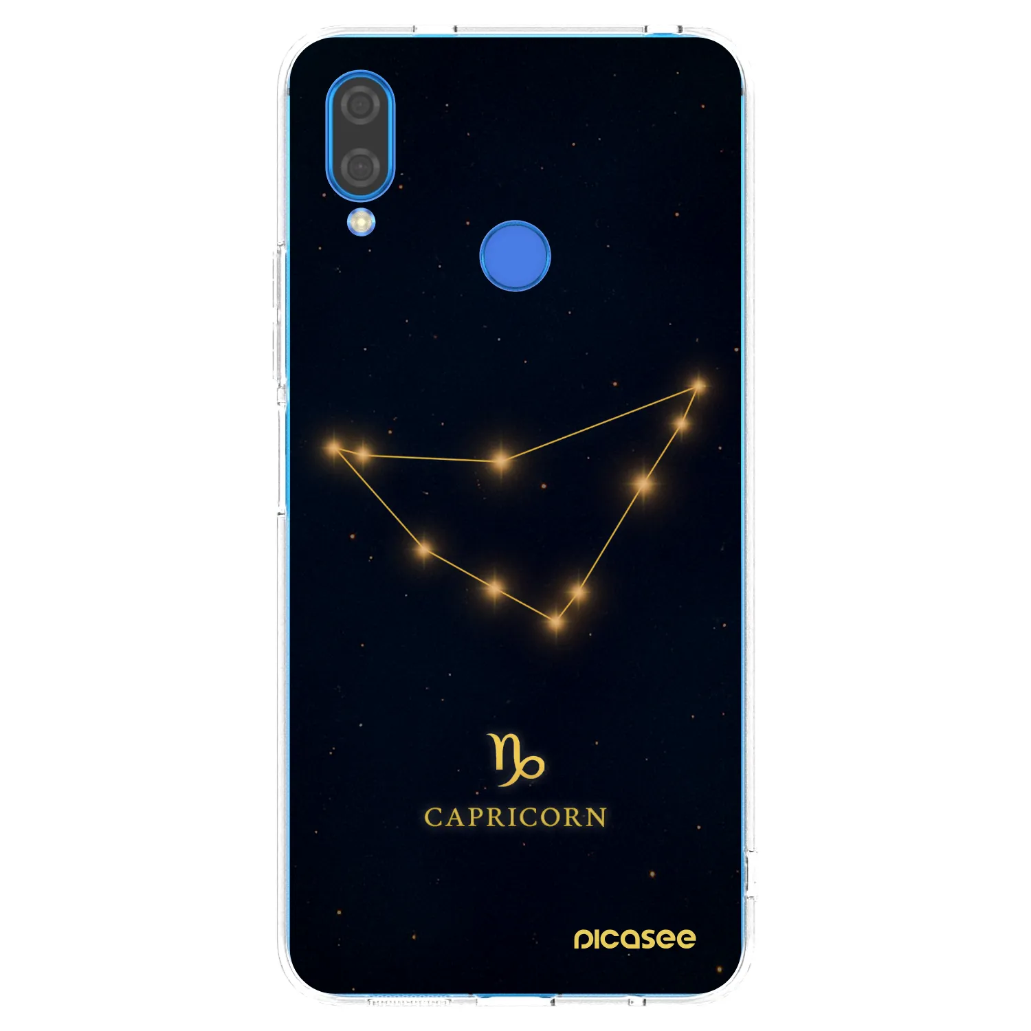 Picasee silikonska prozirna maskica za Huawei Nova 3i - CAPRICORN
