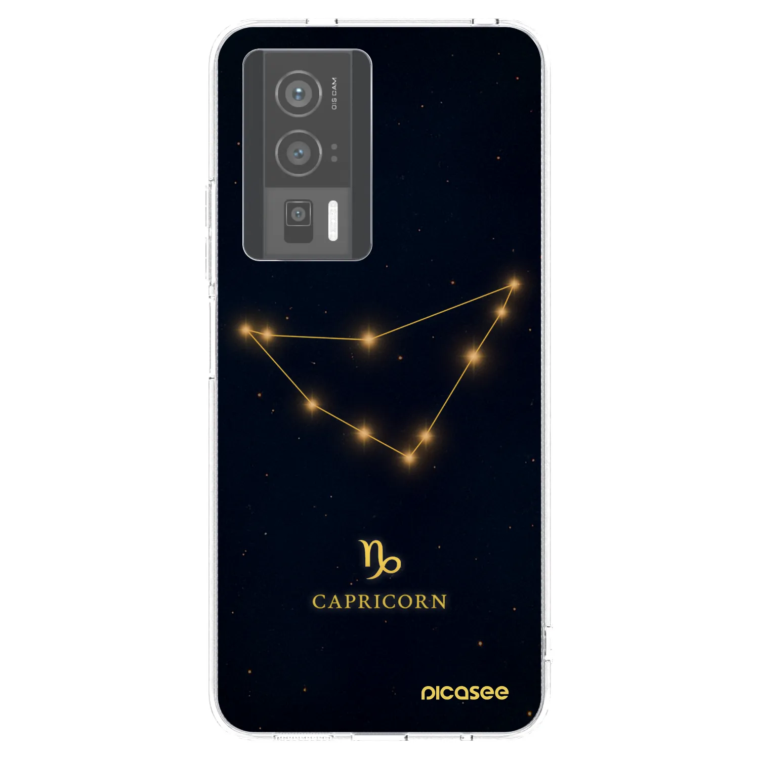 Picasee silikonska prozirna maskica za Xiaomi Poco F5 Pro 5G - CAPRICORN