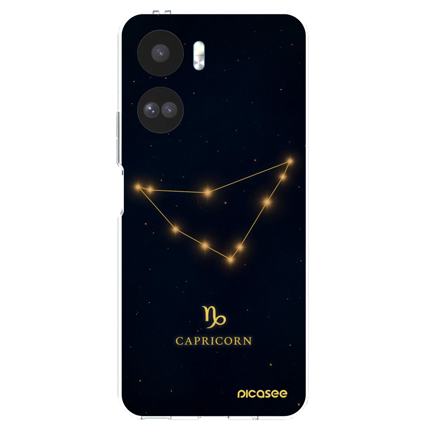 Picasee silikonska prozirna maskica za Honor 90 Lite 5G - CAPRICORN