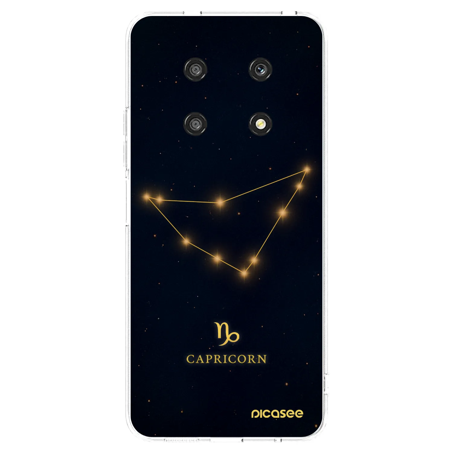 Picasee silikonska prozirna maskica za Honor Magic4 Lite 5G - CAPRICORN