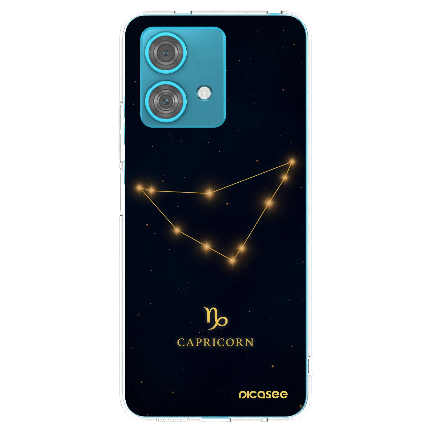 Picasee silikonska prozirna maskica za Motorola Edge 40 Neo - CAPRICORN