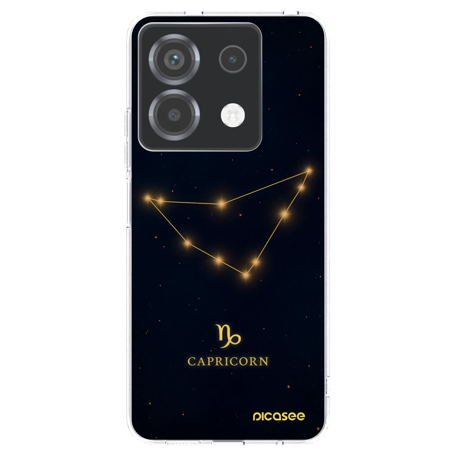 Picasee silikonska prozirna maskica za Xiaomi Poco X6 - CAPRICORN