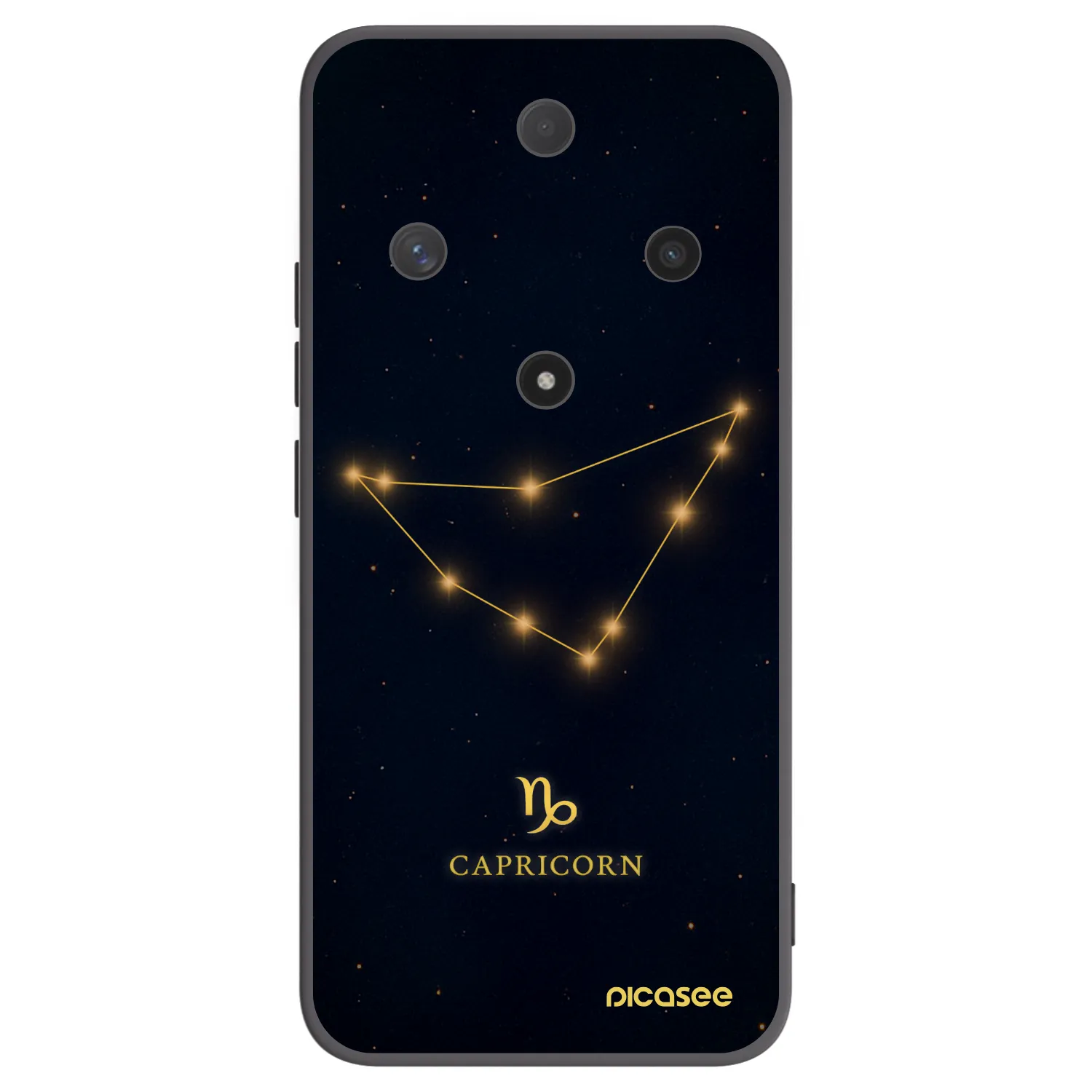 Picasee crna silikonska maskica za Honor Magic6 Lite 5G - CAPRICORN