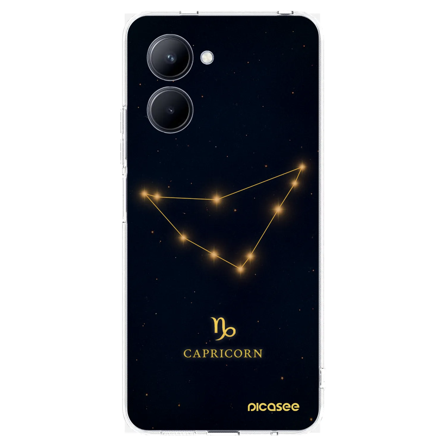 Picasee silikonska prozirna maskica za Realme C33 (2023) - CAPRICORN