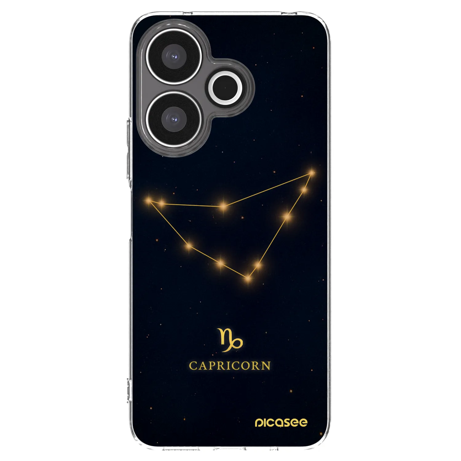 Picasee silikonska prozirna maskica za Xiaomi Redmi 13 4G - CAPRICORN