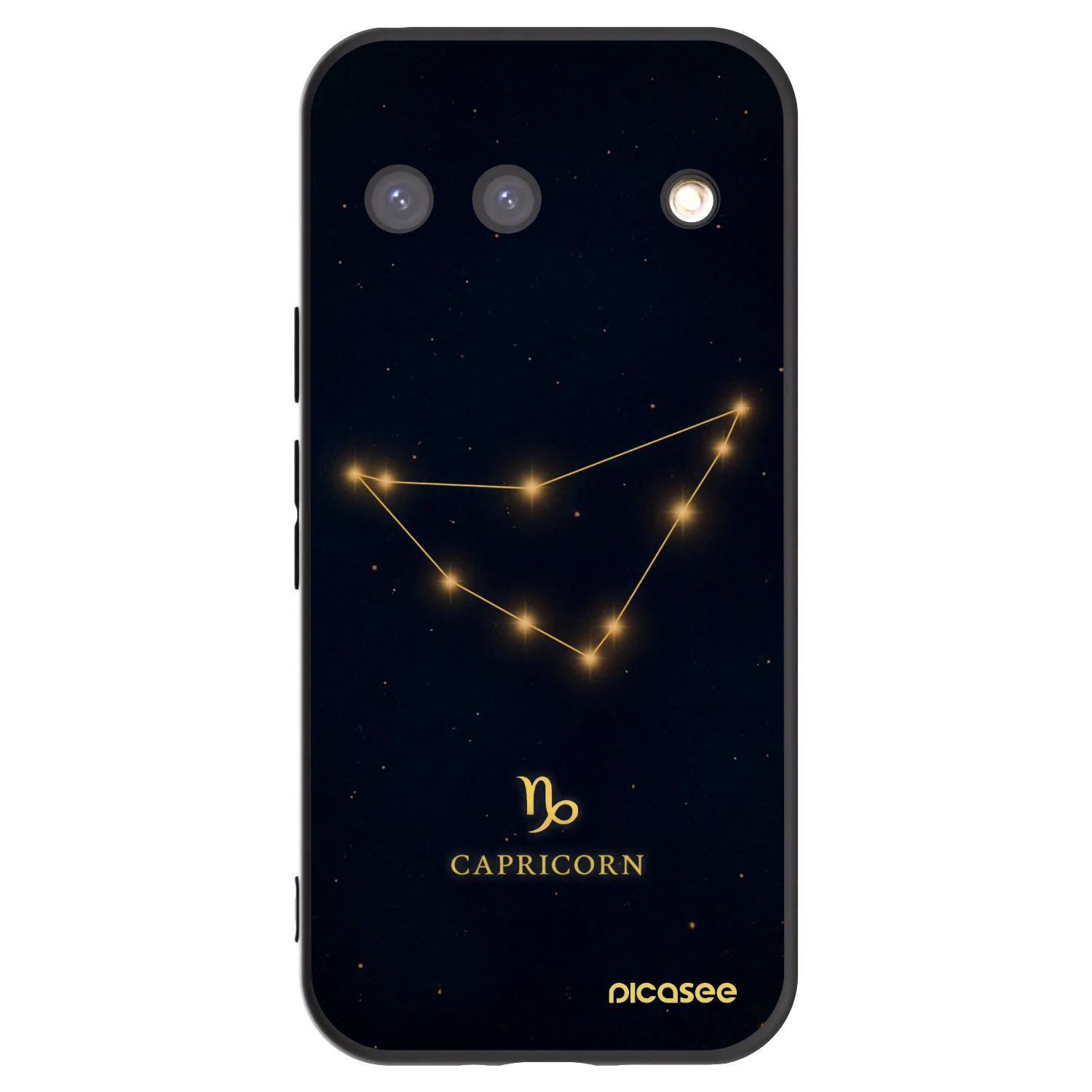Picasee crna silikonska maskica za Google Pixel 9 - CAPRICORN