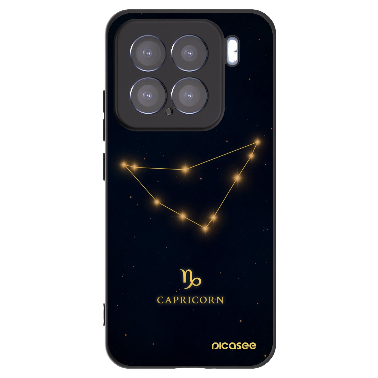 Picasee crna silikonska maskica za Xiaomi 15 - CAPRICORN