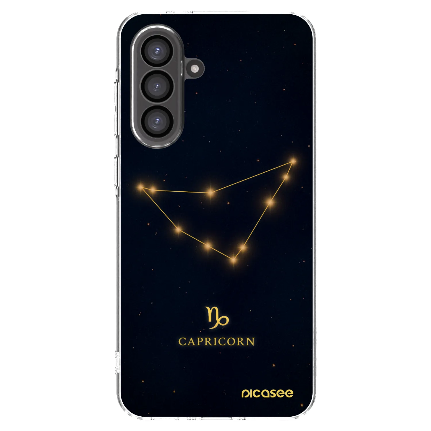 Picasee silikonska prozirna maskica za Samsung Galaxy A36 5G - CAPRICORN