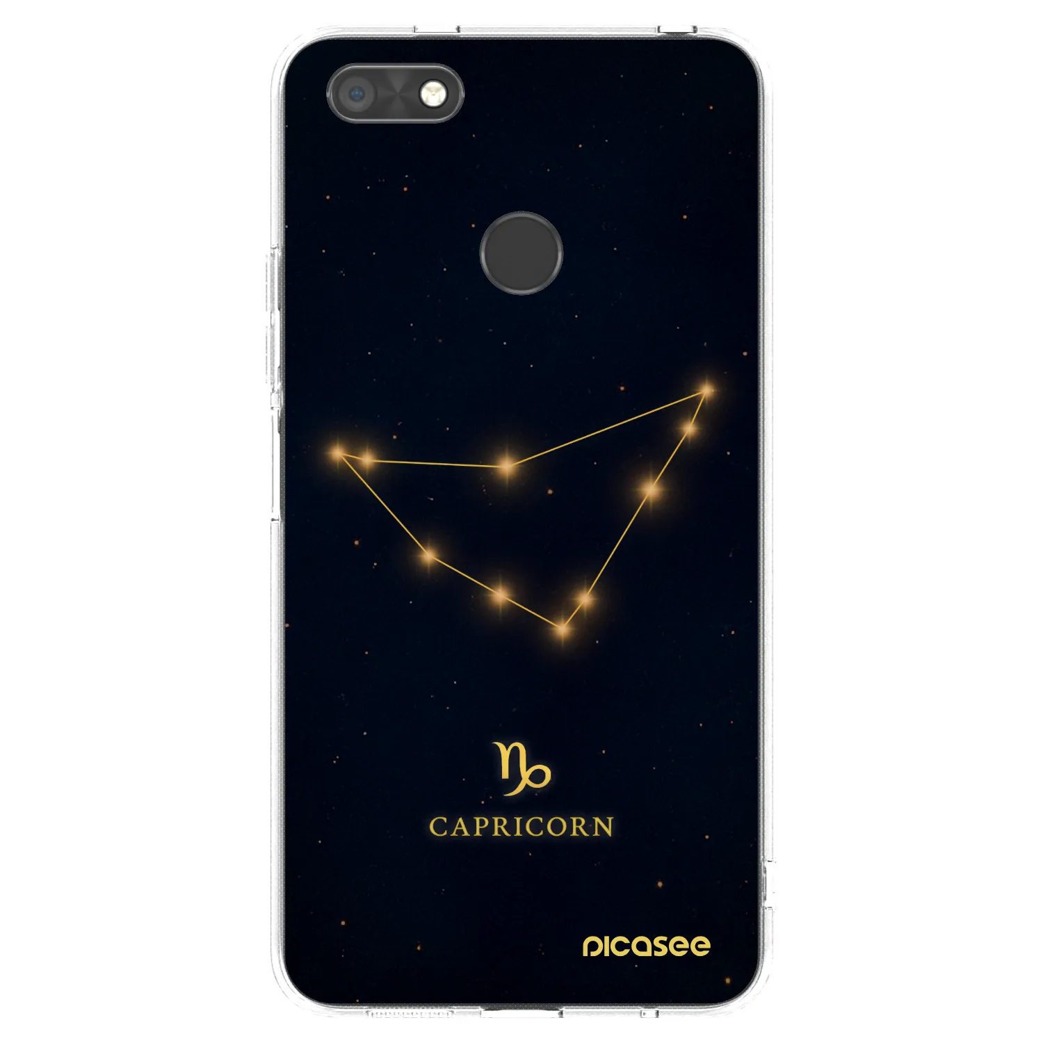 Picasee silikonska prozirna maskica za Huawei P9 Lite Mini - CAPRICORN