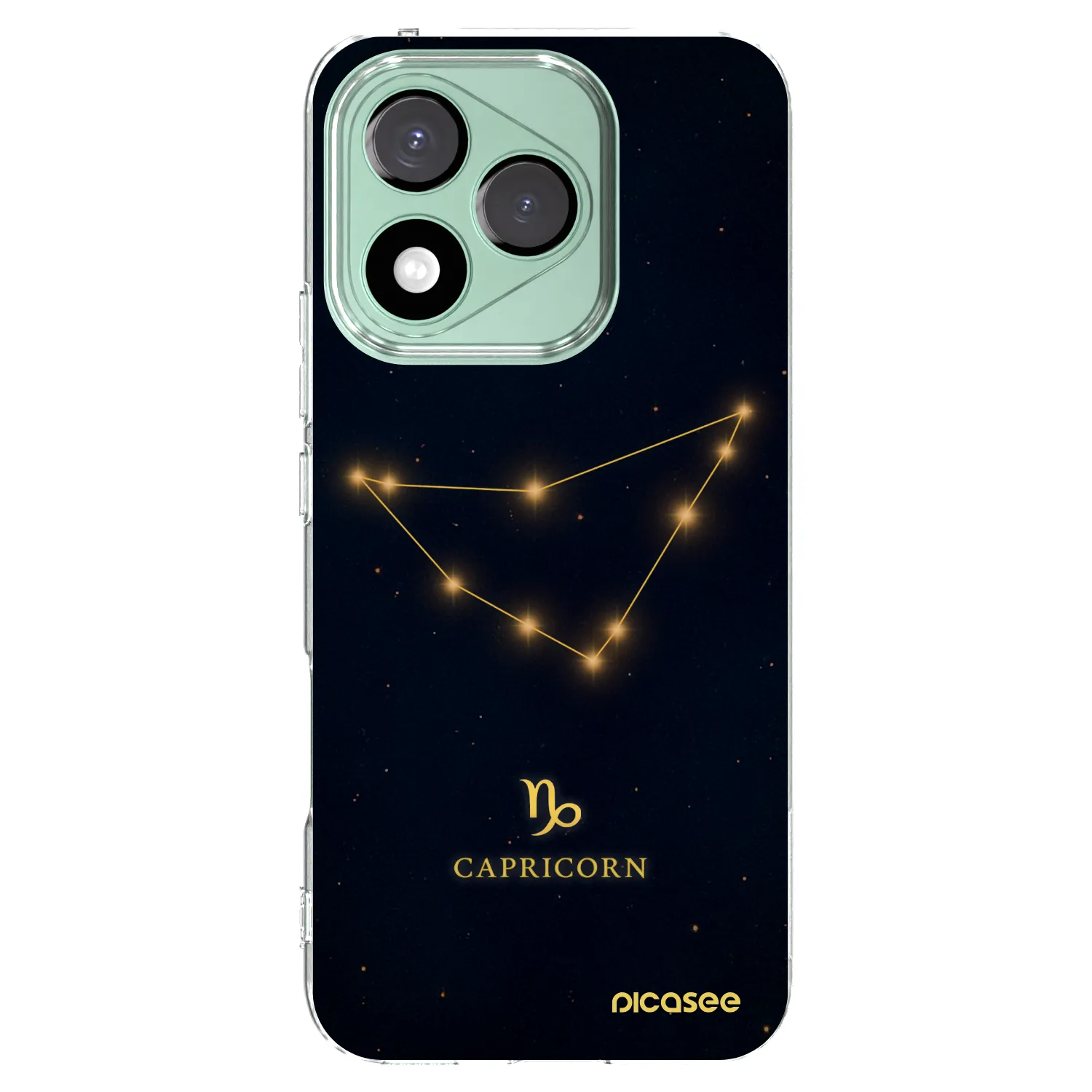 Picasee silikonska prozirna maskica za Honor 400 Lite 5G - CAPRICORN