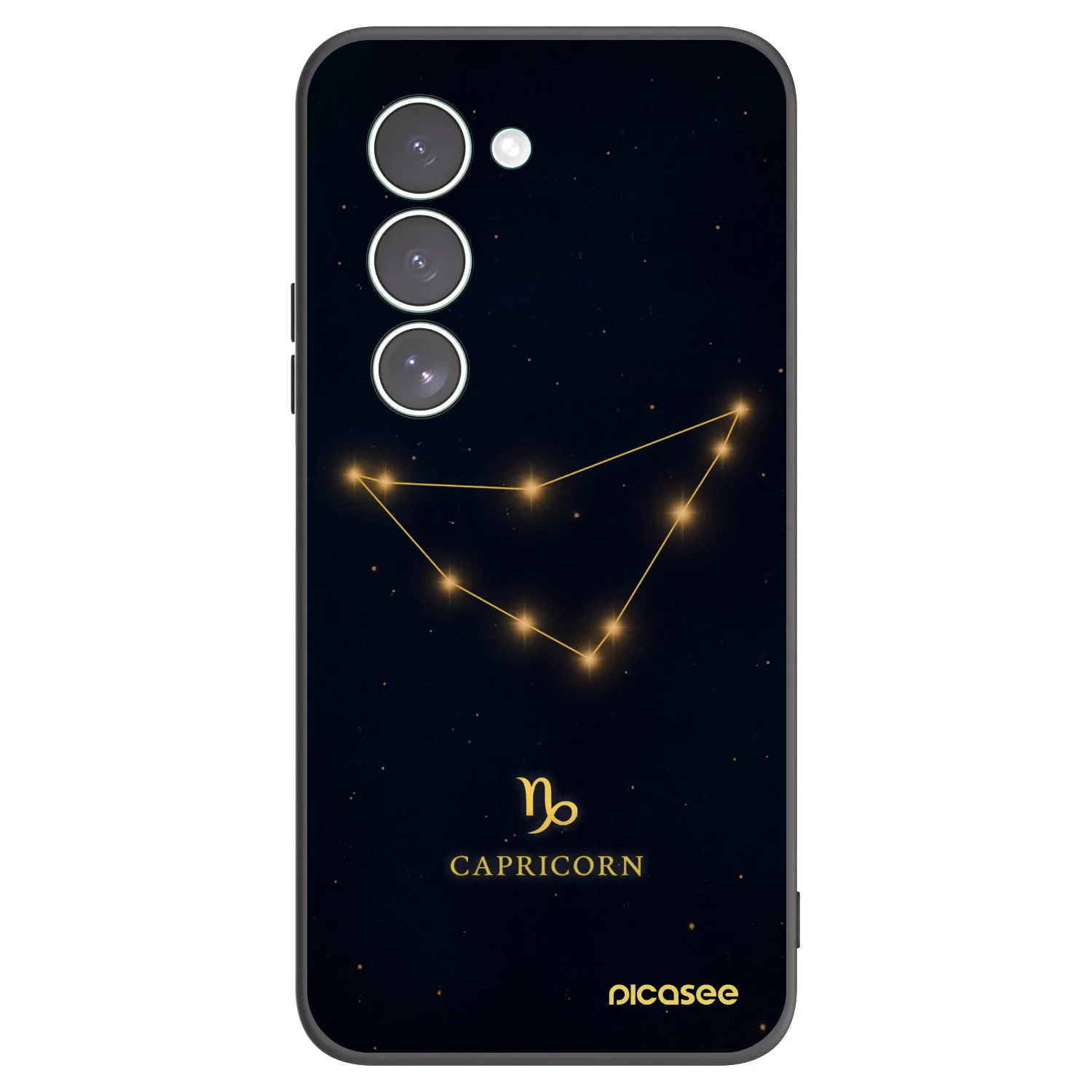 Picasee crna silikonska maskica za Xiaomi Redmi 15 5G - CAPRICORN