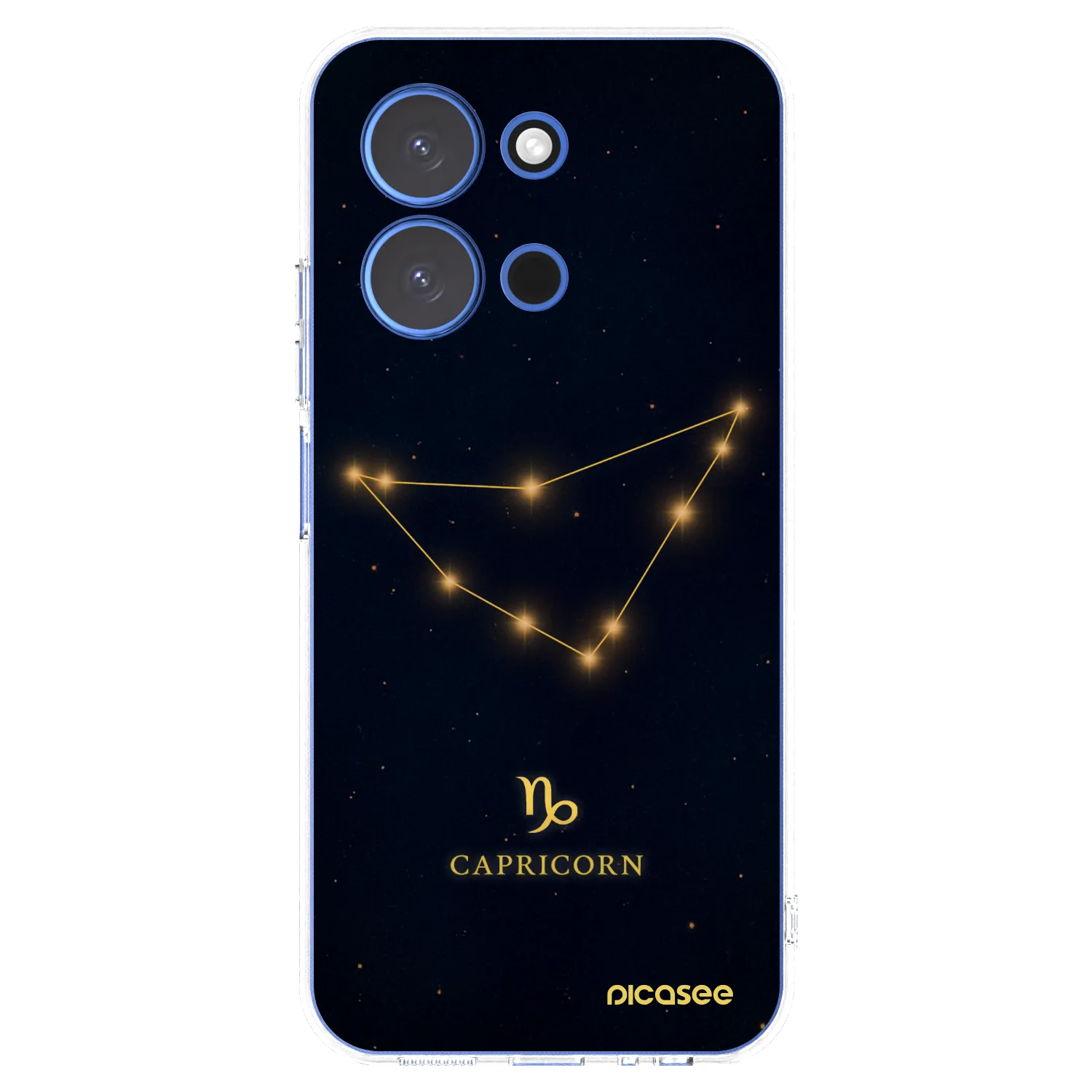 Picasee silikonska prozirna maskica za Xiaomi Redmi 15C 4G - CAPRICORN