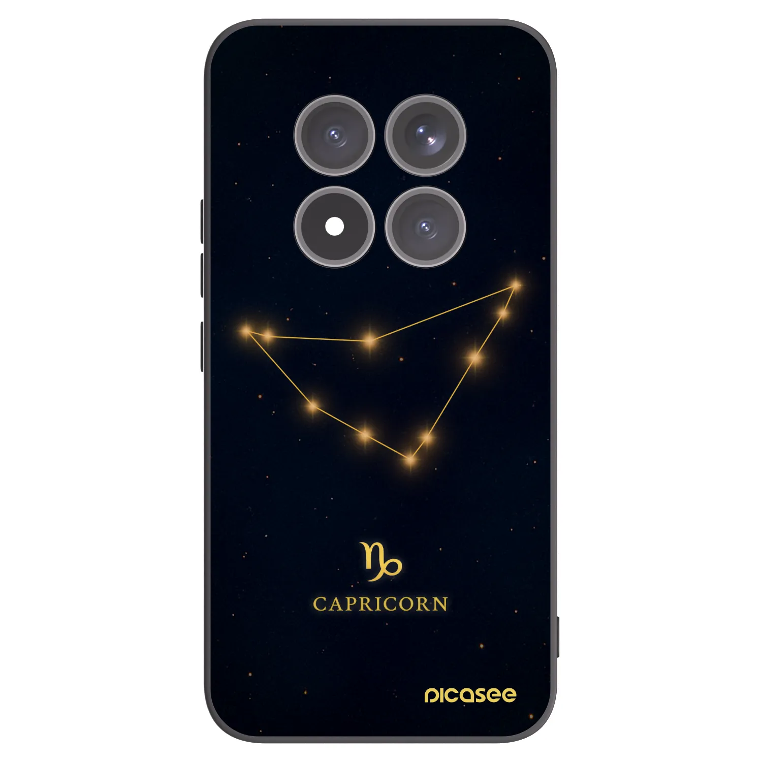 Picasee crna silikonska maskica za Xiaomi Redmi Note 15 Pro+ - CAPRICORN