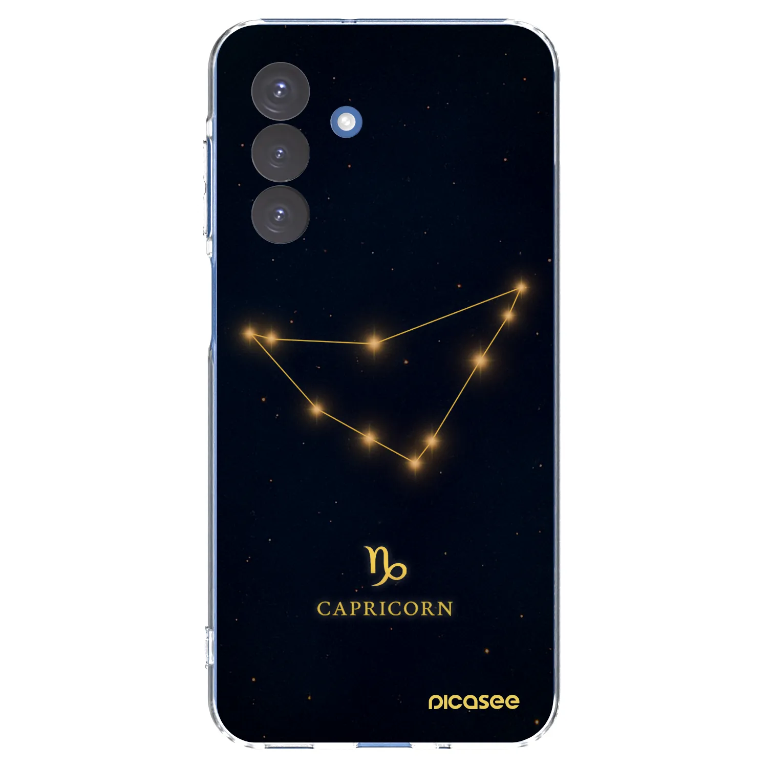 Picasee silikonska prozirna maskica za Samsung Galaxy A17 5G - CAPRICORN