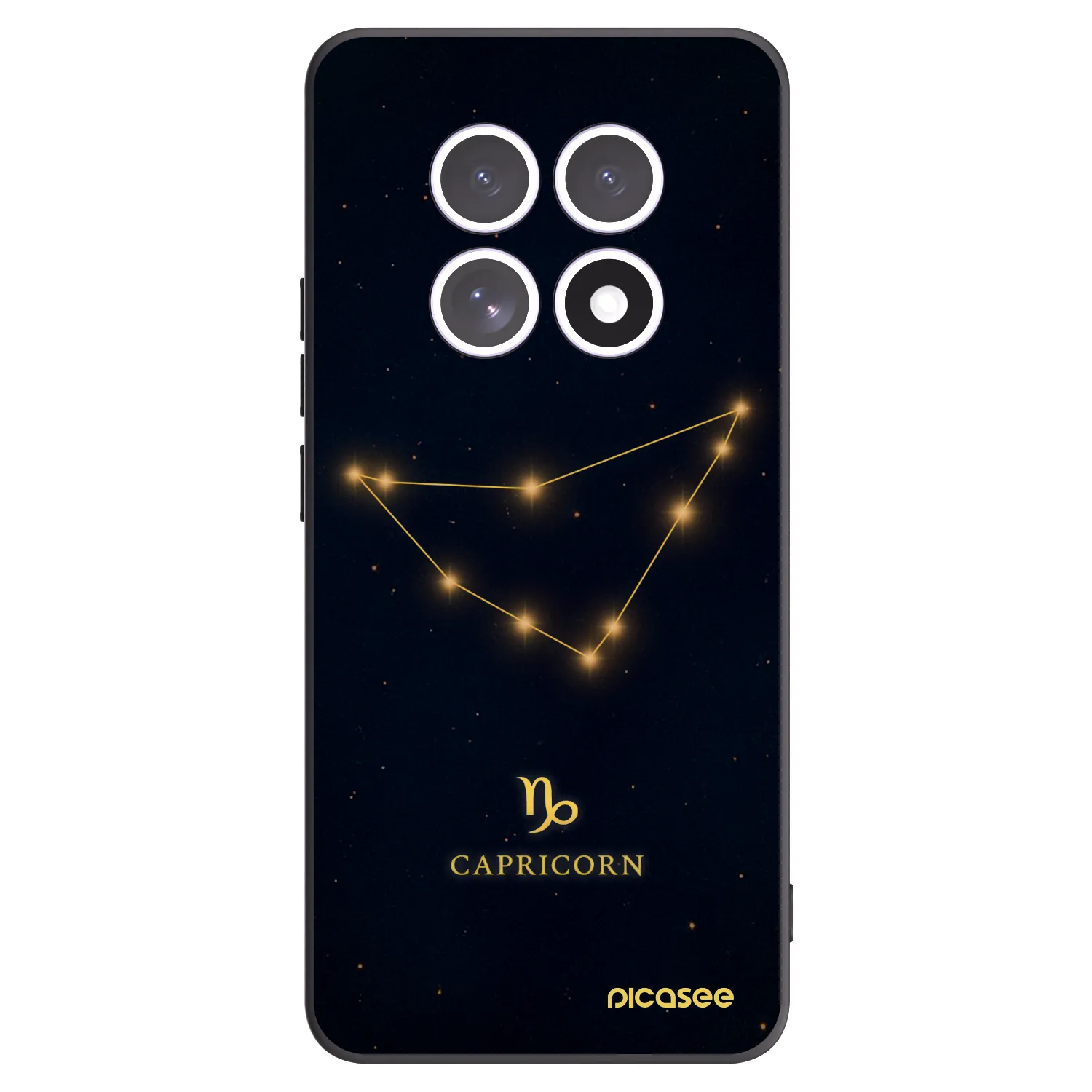 Picasee crna silikonska maskica za Xiaomi Redmi Note 15 - CAPRICORN