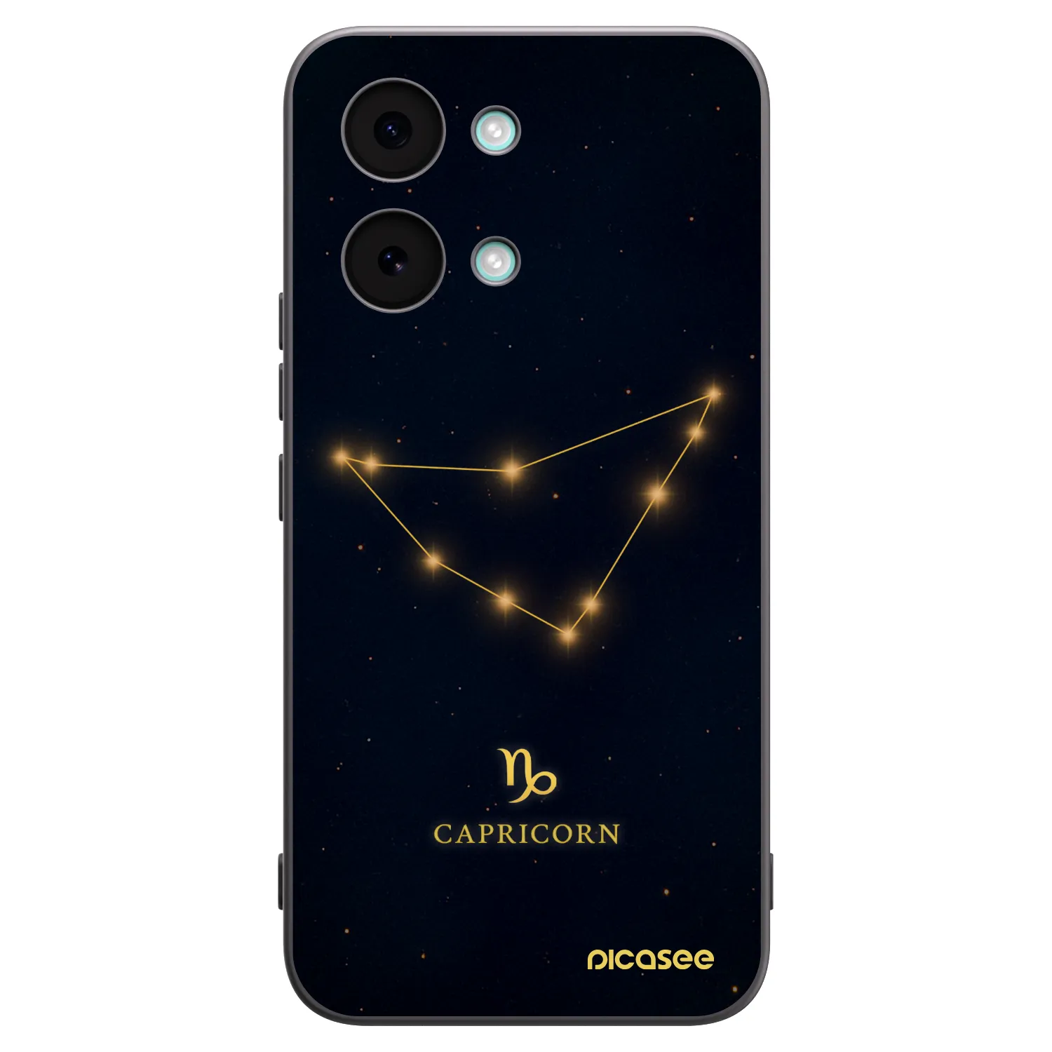 Picasee crna silikonska maskica za Xiaomi Poco X8 Pro Max - CAPRICORN