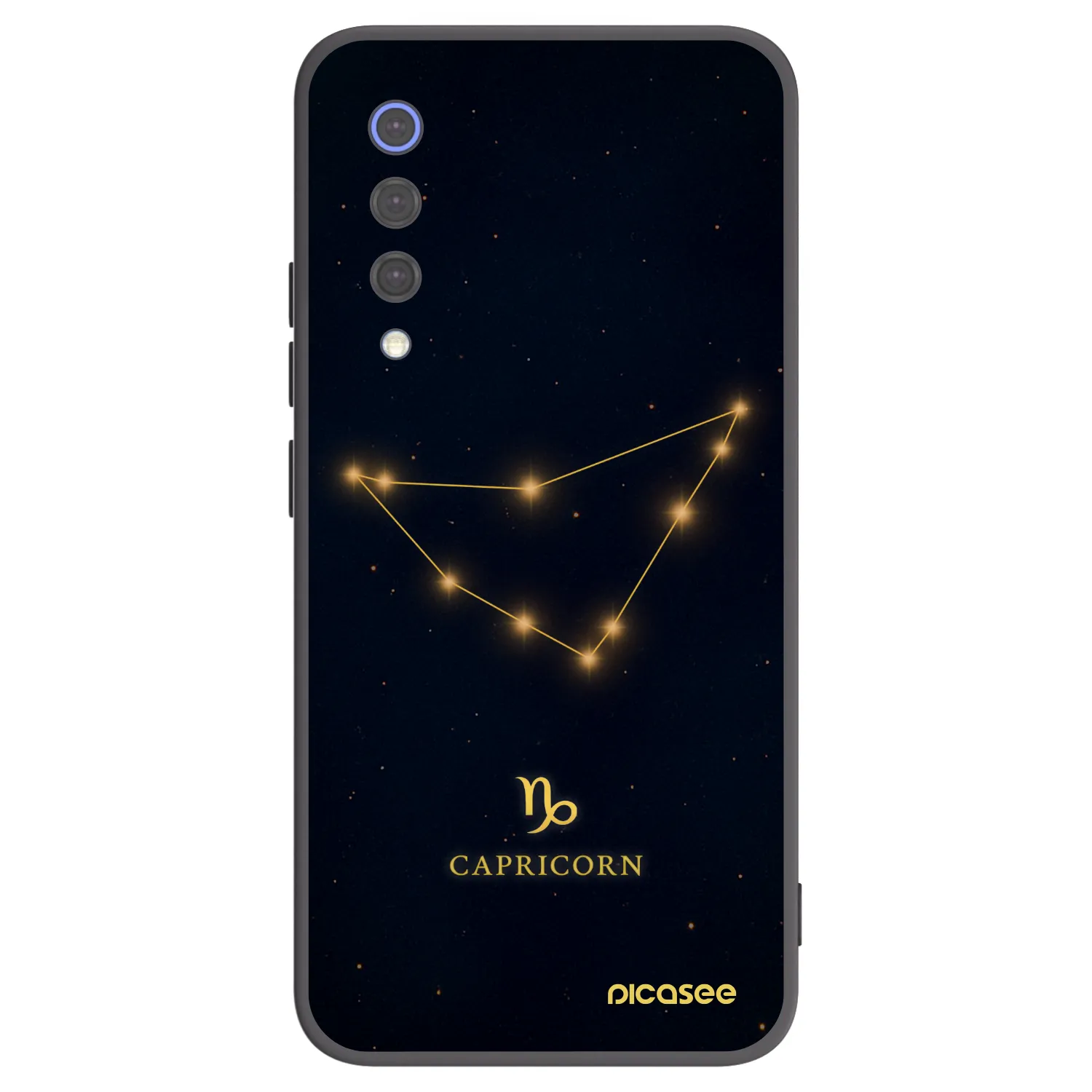 Picasee crna silikonska maskica za Xiaomi Mi 9 SE - CAPRICORN