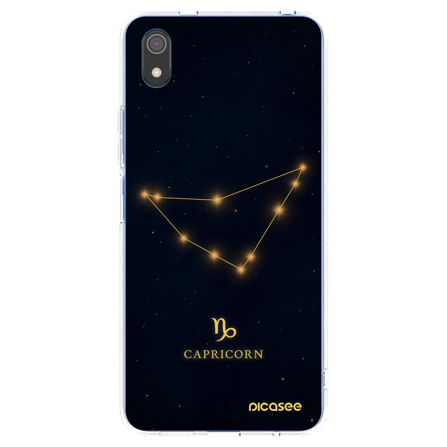 Picasee silikonska prozirna maskica za Xiaomi Redmi 7A - CAPRICORN