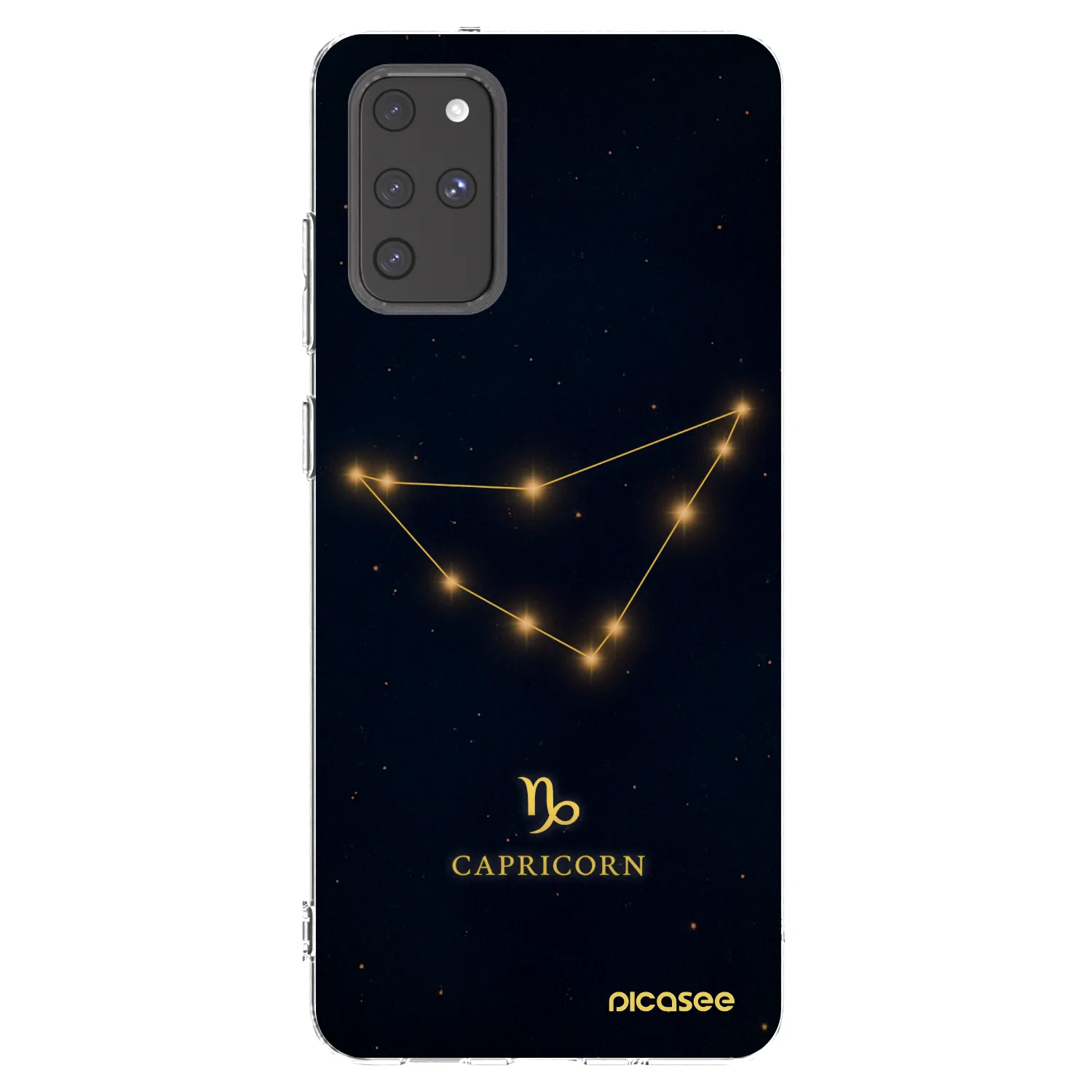 Picasee silikonska prozirna maskica za Samsung Galaxy S20+ G985F - CAPRICORN