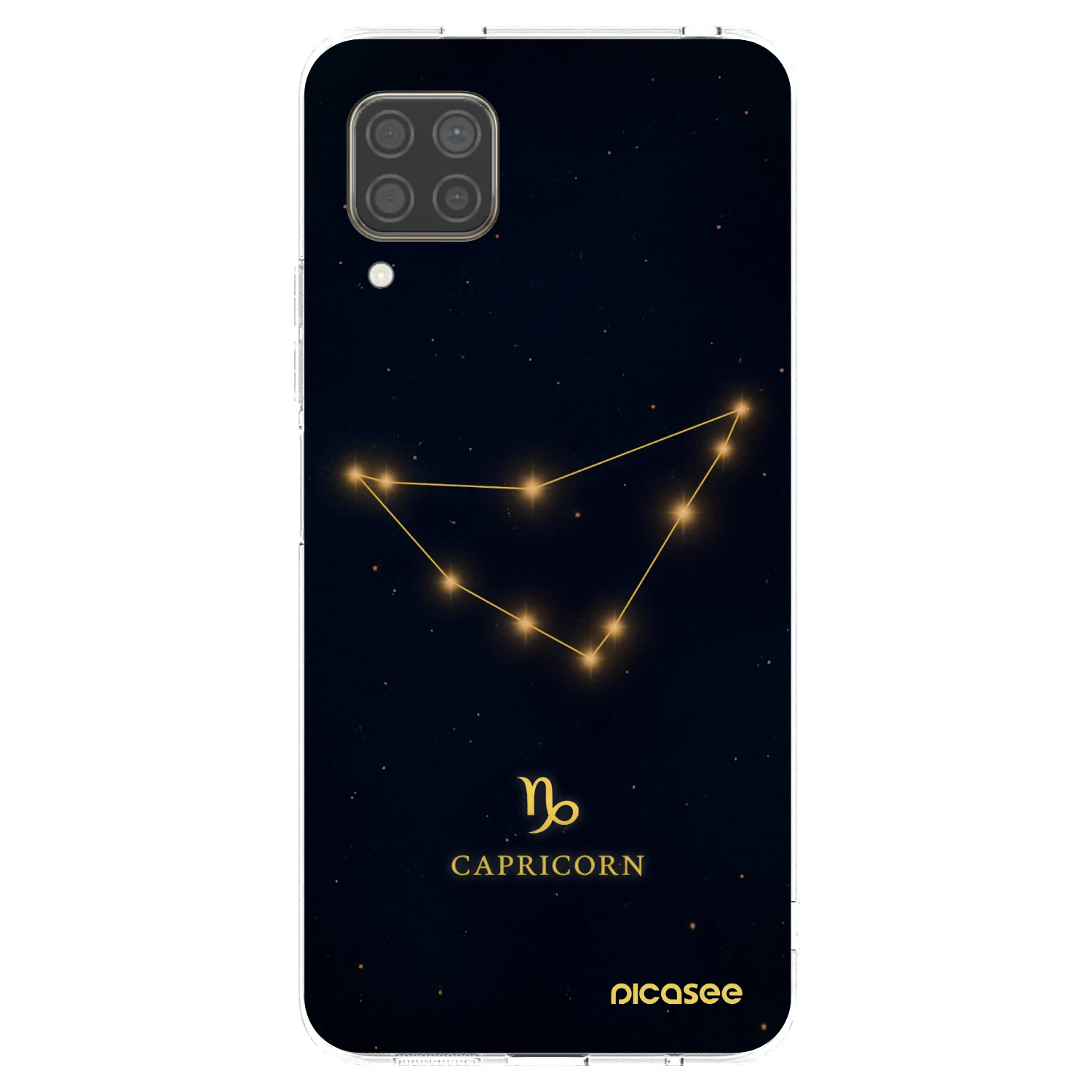 Picasee silikonska prozirna maskica za Huawei P40 Lite - CAPRICORN