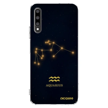 Picasee silikonska prozirna maskica za Honor 9X Pro - AQUARIUS
