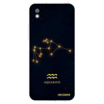 Picasee crna silikonska maskica za Xiaomi Redmi 9A - AQUARIUS