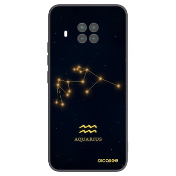 Picasee crna silikonska maskica za Xiaomi Mi 10T Lite - AQUARIUS