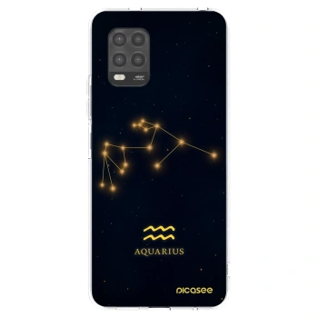 Picasee silikonska prozirna maskica za Xiaomi Mi 10 Lite - AQUARIUS