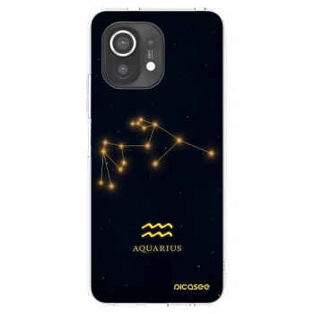 Picasee silikonska prozirna maskica za Xiaomi Mi 11 - AQUARIUS