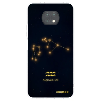 Picasee silikonska prozirna maskica za Xiaomi Redmi Note 9T - AQUARIUS
