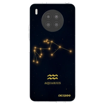 Picasee silikonska prozirna maskica za Huawei Nova 8i - AQUARIUS