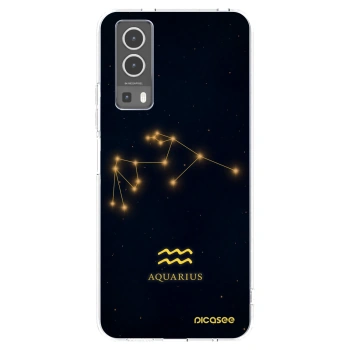 Picasee silikonska prozirna maskica za Vivo Y72 5G - AQUARIUS