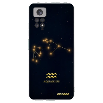 Picasee silikonska prozirna maskica za Xiaomi Redmi Note 11S 4G - AQUARIUS