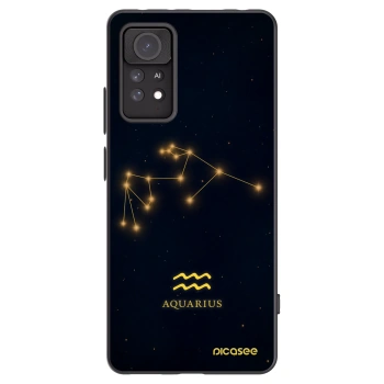 Picasee crna silikonska maskica za Xiaomi Redmi Note 11 Pro 5G - AQUARIUS