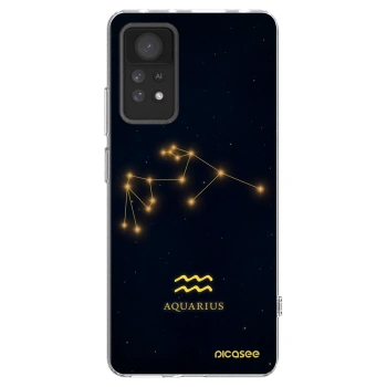 Picasee silikonska prozirna maskica za Xiaomi Redmi Note 11 Pro 5G - AQUARIUS