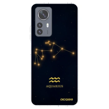 Picasee silikonska prozirna maskica za Xiaomi 12 Pro - AQUARIUS