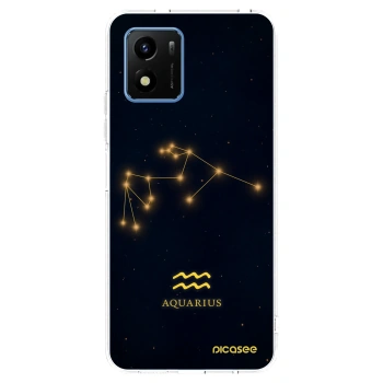 Picasee silikonska prozirna maskica za Vivo Y01 - AQUARIUS