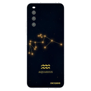 Picasee silikonska prozirna maskica za Sony Xperia 10 IV 5G - AQUARIUS