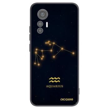 Picasee crna silikonska maskica za Xiaomi 12 Lite - AQUARIUS