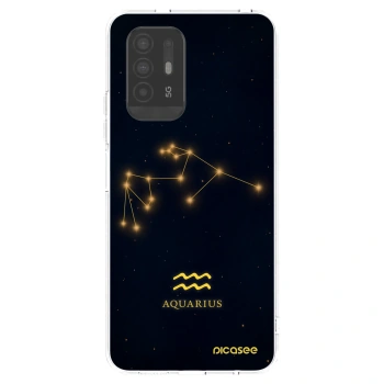 Picasee silikonska prozirna maskica za OPPO A94 5G - AQUARIUS
