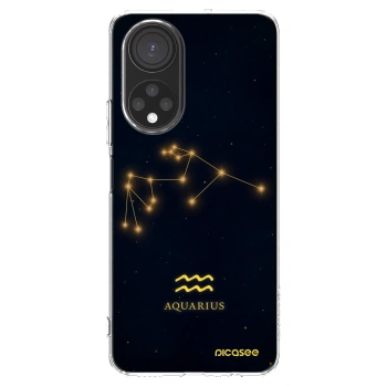 Picasee silikonska prozirna maskica za Honor X7 - AQUARIUS